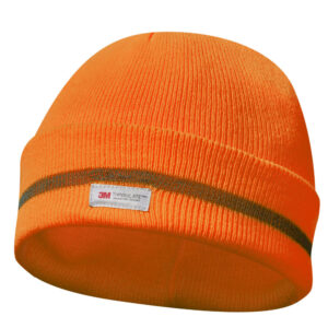 Haube Mit Reflektionsstreifen Orange