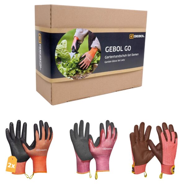 Garten Damen2 GEBOL GO Gartenhandschuh-Set Damen