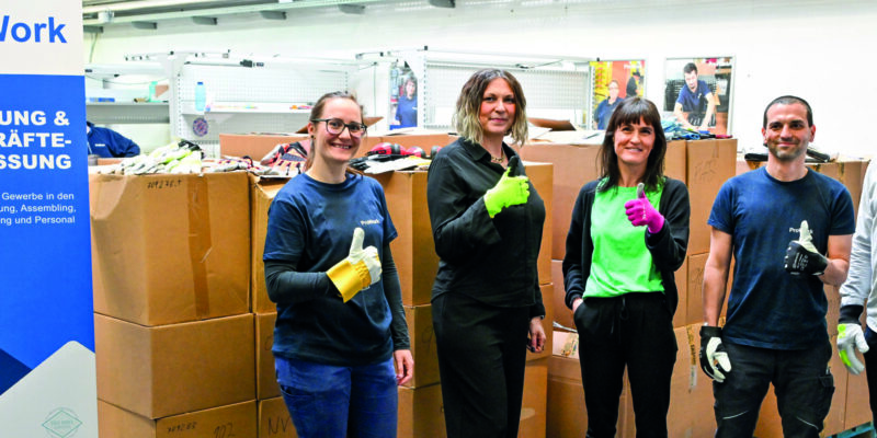 GEBOL Unterstützt FAB Mit Großzügiger Produktspende: Mehr Als 8.000 Paar Handschuhe Wurden übergeben
