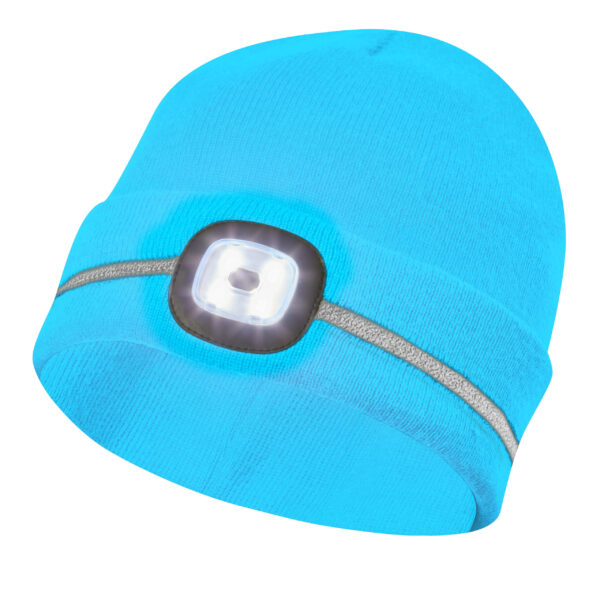 HAUBE LED KIDS MIT REFLEKTIONSSTREIFEN