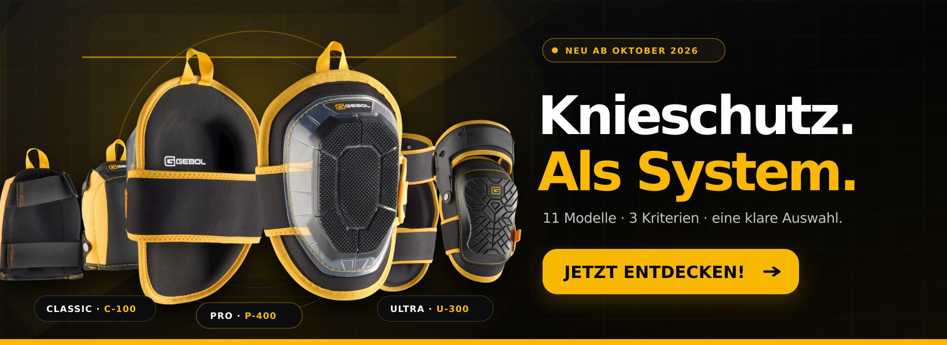 GEBOL Knieschutz Slider 1920x700